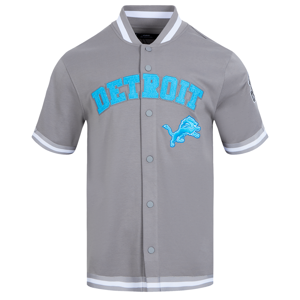 SOBRECAMISA DE MANGA CORTA NFL DETROIT LIONS CLASSIC CHENILLE