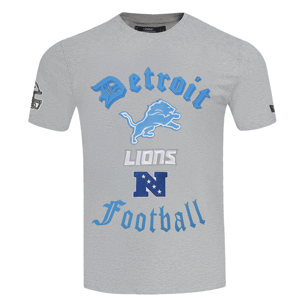 PLAYERA NFL DETROIT LIONS OLD ENGLISH