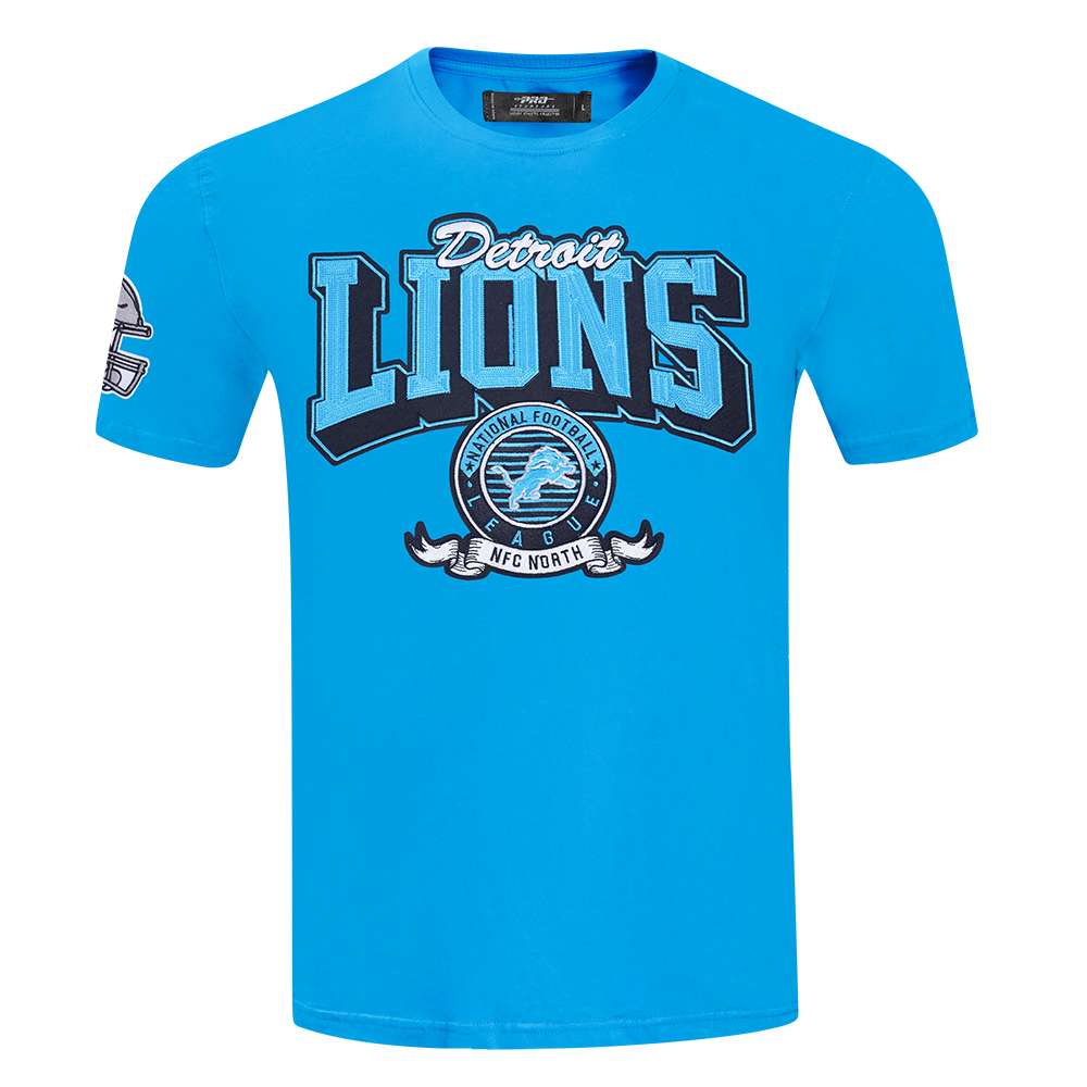 PLAYERA NFL DETROIT LIONS TEAM BADGE