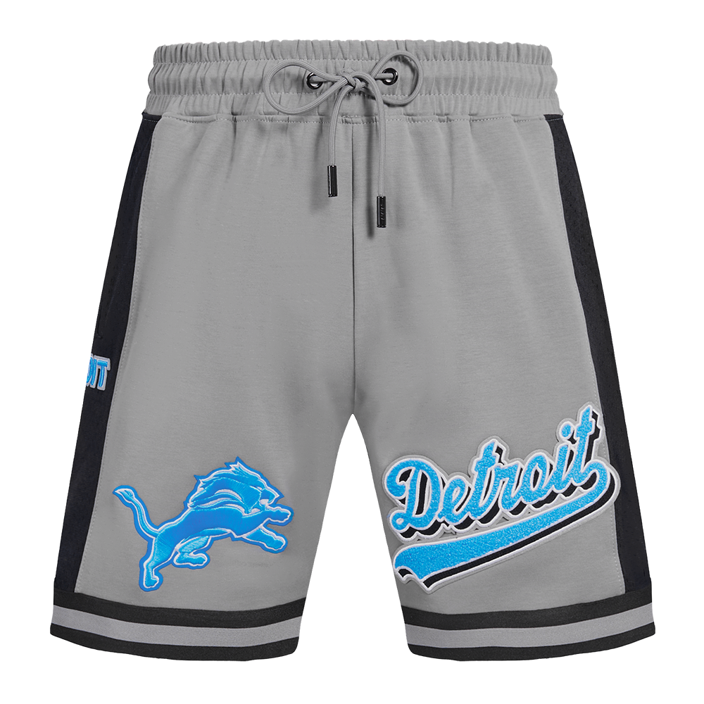 SHORTS DE BASKETBALL NFL DETROIT LIONS SCRIPT TAIL