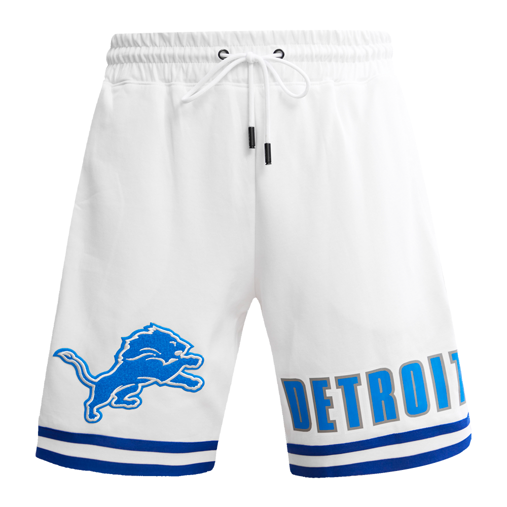 SHORTS DE BASKETBALL NFL DETROIT LIONS CLASSIC CHENILLE