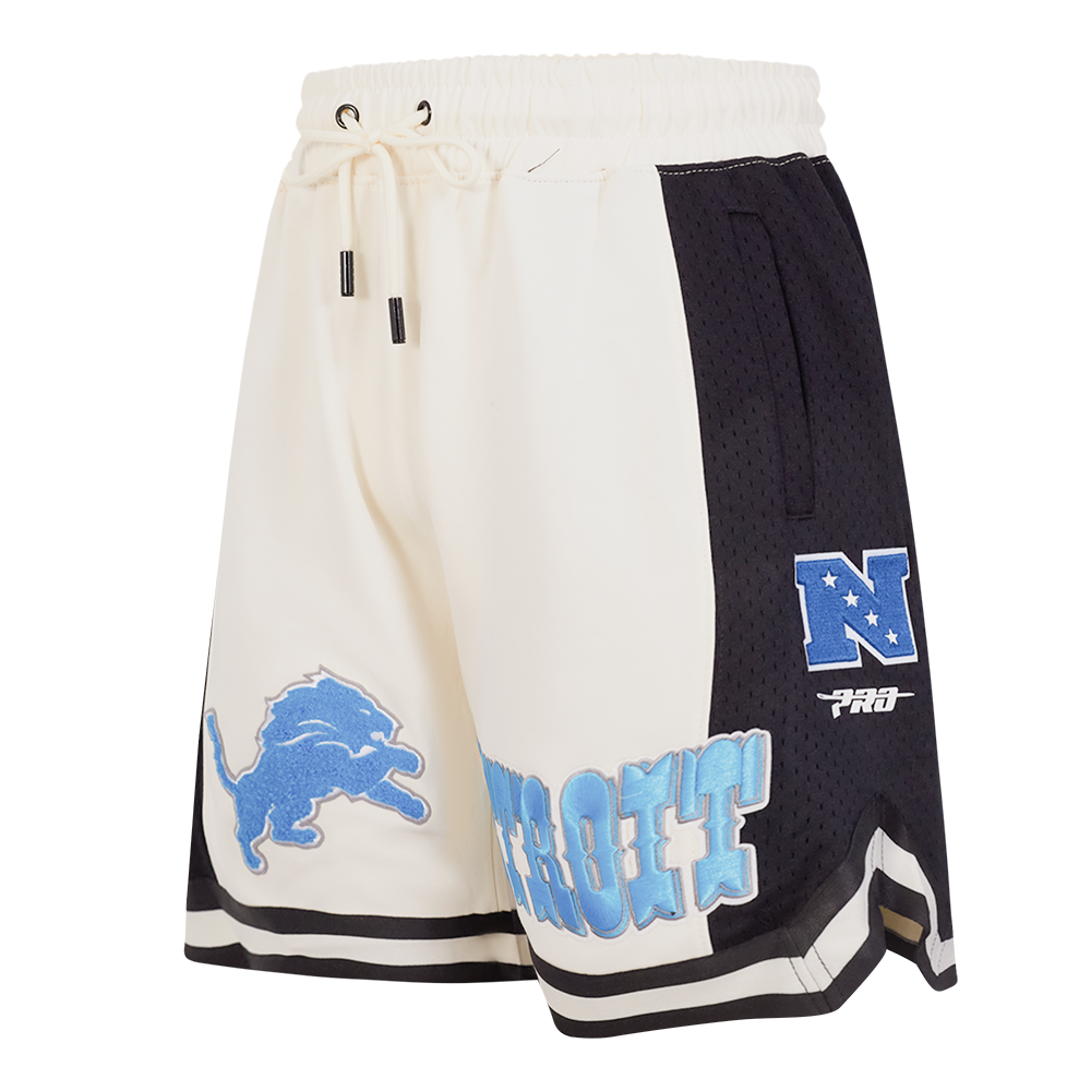 SHORTS DE BASKETBALL NFL DETROIT LIONS RETRO CLASSICS