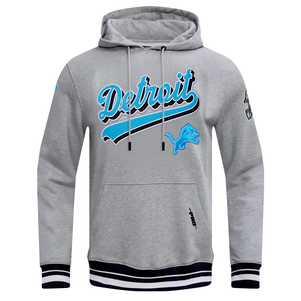 SUDADERA CON GORRO NFL DETROIT LIONS SCRIPT TAIL