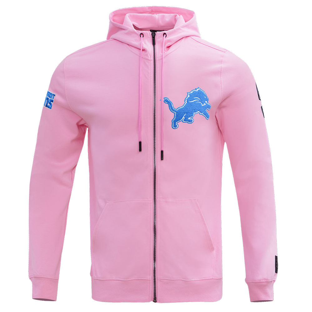 SUDADERA CON CIERRE NFL DETROIT LIONS CLASSIC CHENILLE