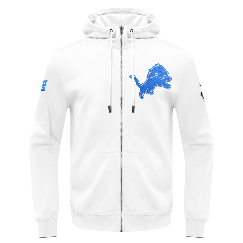 SUDADERA CON CIERRE NFL DETROIT LIONS CLASSIC CHENILLE