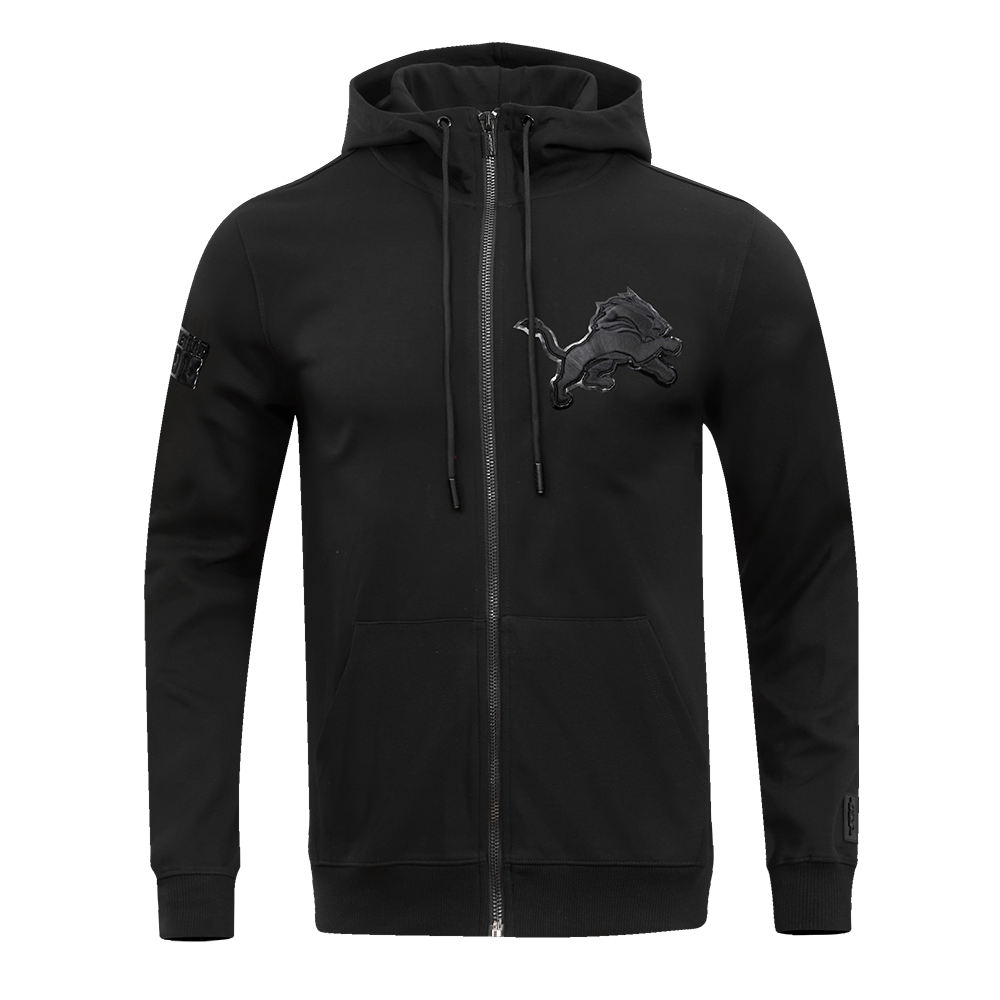 SUDADERA CON CIERRE NFL DETROIT LIONS CLASSIC 3BK
