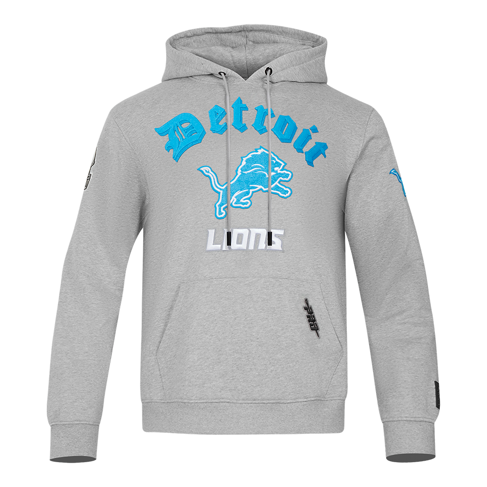 SUDADERA CON GORRO NFL DETROIT LIONS OLD ENGLISH