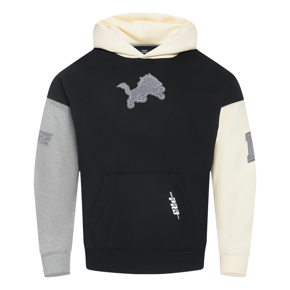 SUDADERA CON GORRO NFL DETROIT LIONS REVERSE FRENCH TERRY