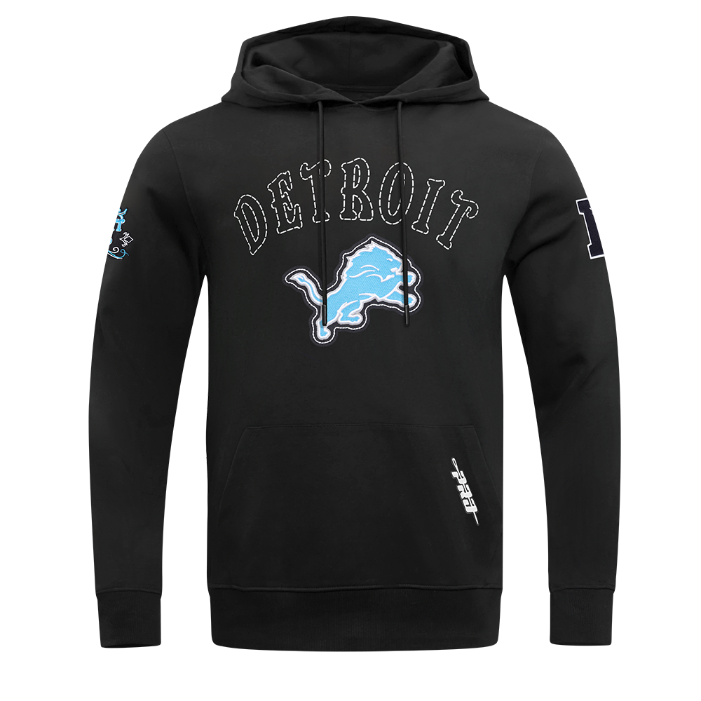 SUDADERA CON GORRO NFL DETROIT LIONS REBEL ATHLETICS