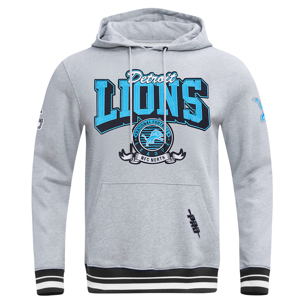 SUDADERA CON GORRO NFL DETROIT LIONS TEAM BADGE