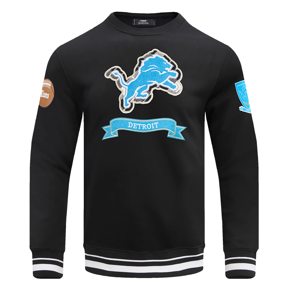 SUDADERA DE CUELLO REDONDO NFL DETROIT LIONS PRO PREP
