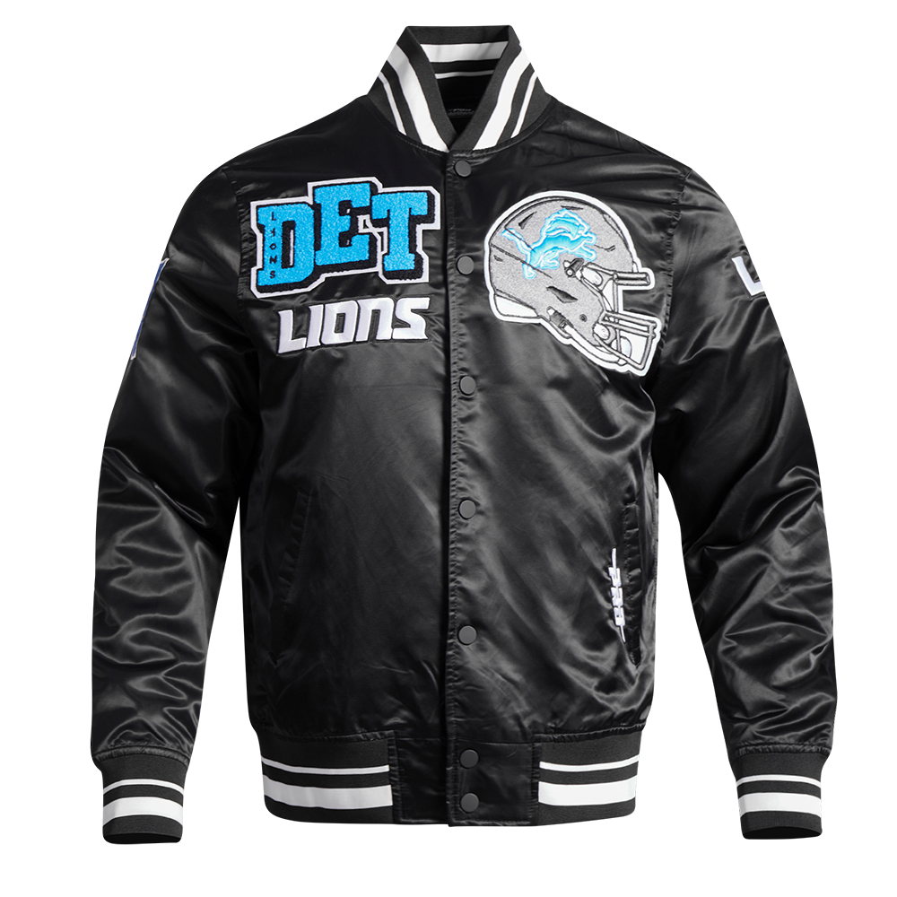 CHAMARRA DE SATÉN NFL DETROIT LIONS MASH UP