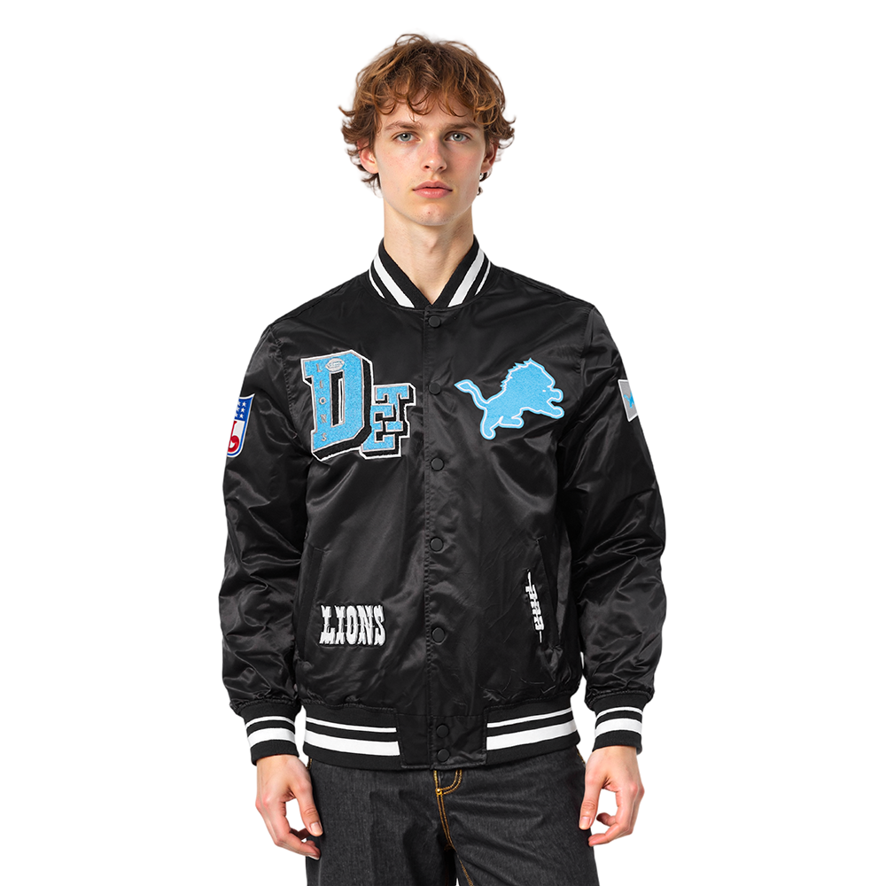 CHAMARRA DE SATIN NFL DETROIT LIONS BEST OF