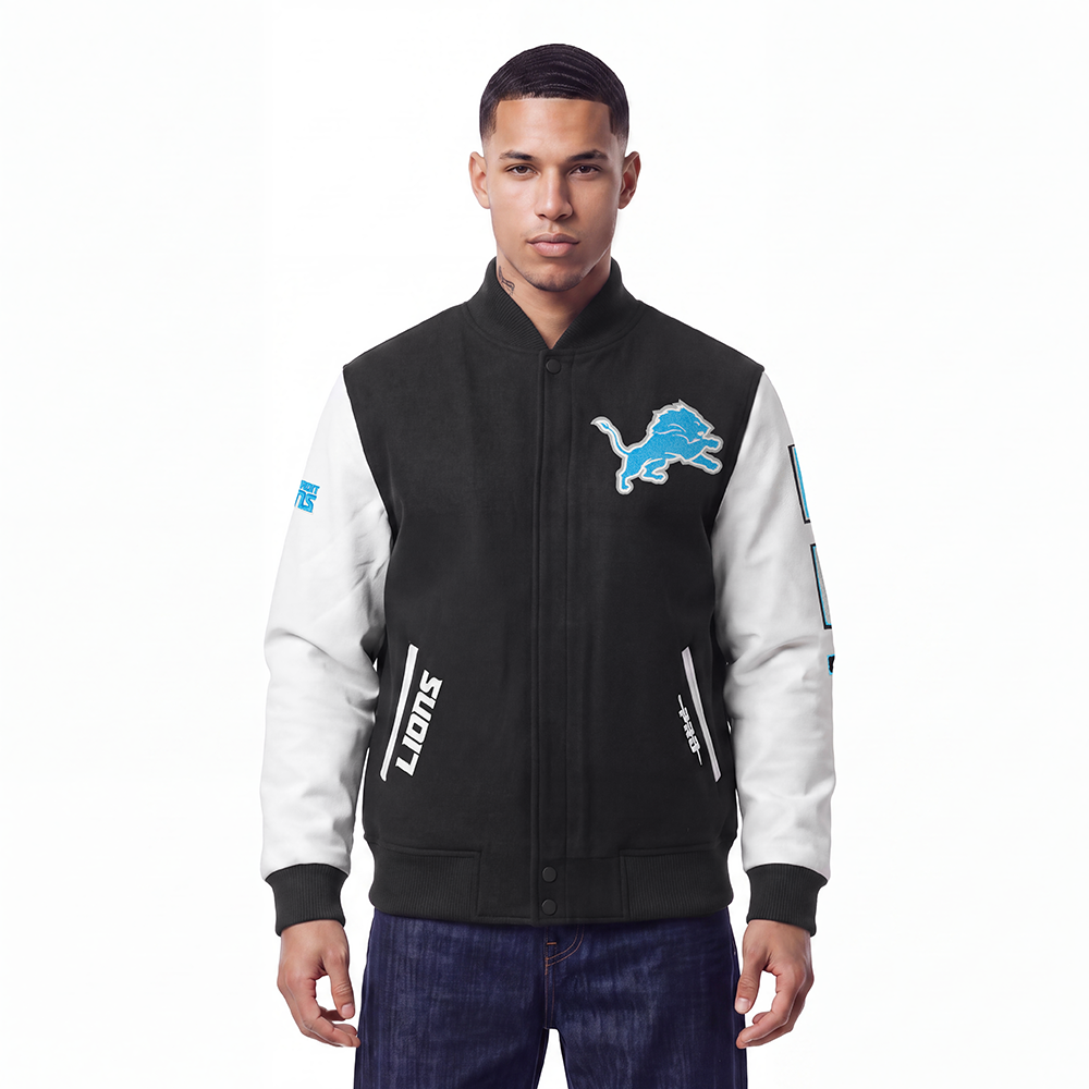 CHAMARRA UNIVERSITARIA NFL DETROIT LIONS CLASSIC CHENILLE