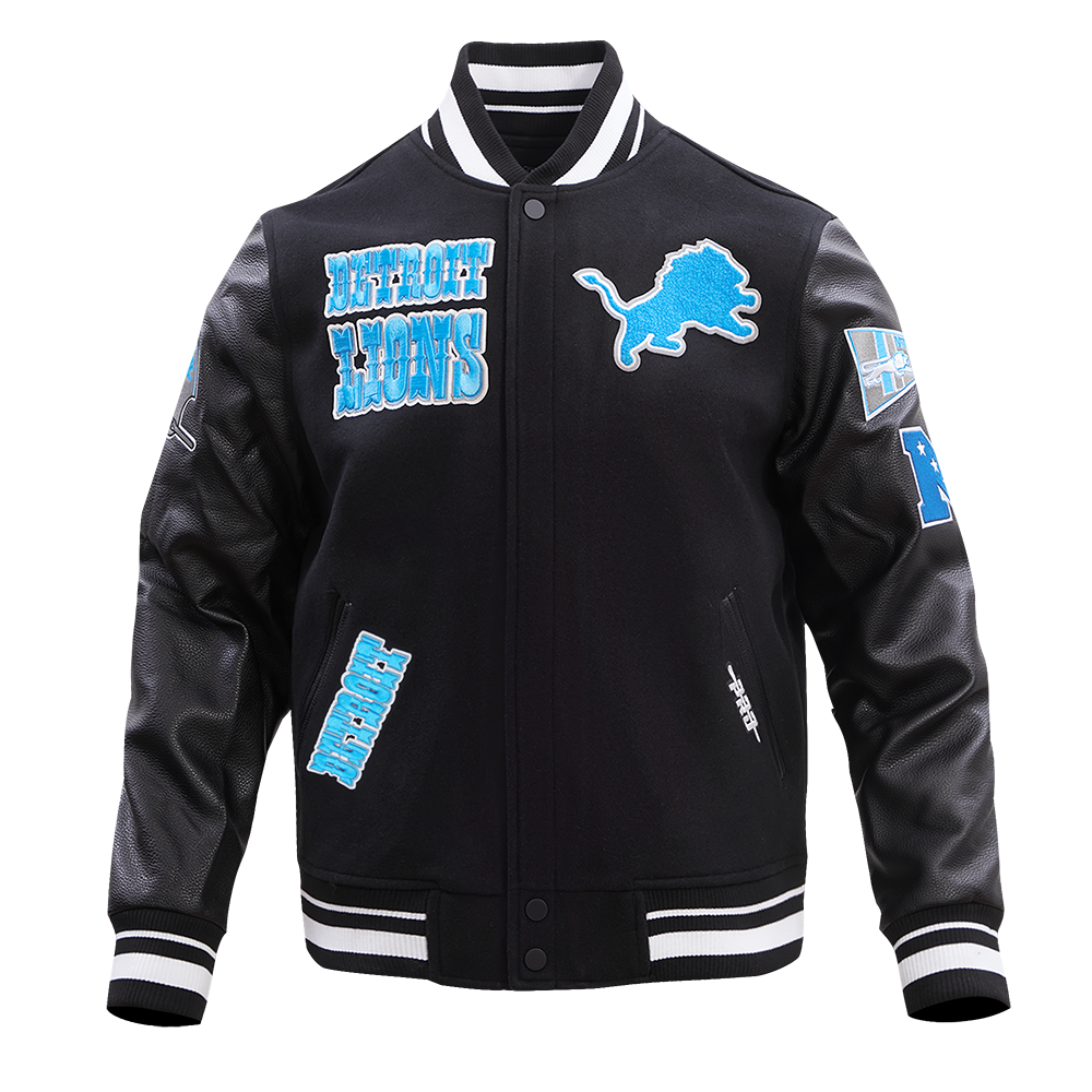 CHAMARRA UNIVERSITARIA NFL DETROIT LIONS RETRO CLASSICS