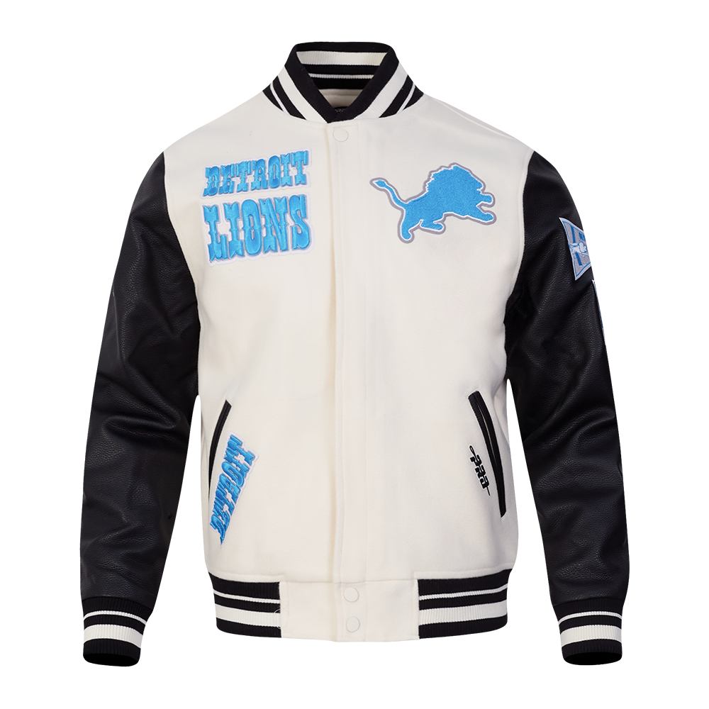 CHAMARRA UNIVERSITARIA NFL DETROIT LIONS RETRO CLASSICS