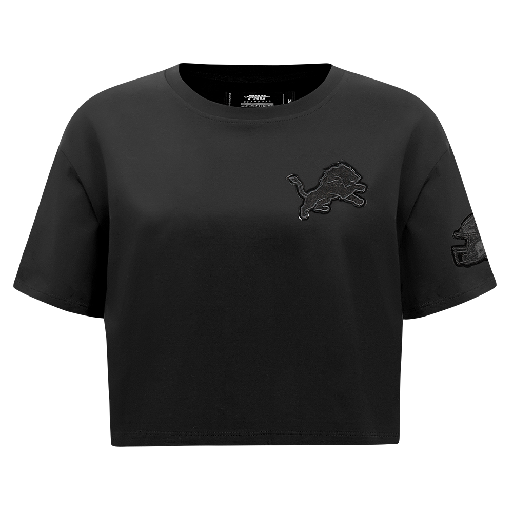 PLAYERA CROP NFL DETROIT LIONS CLASSIC 3BK PARA MUJER