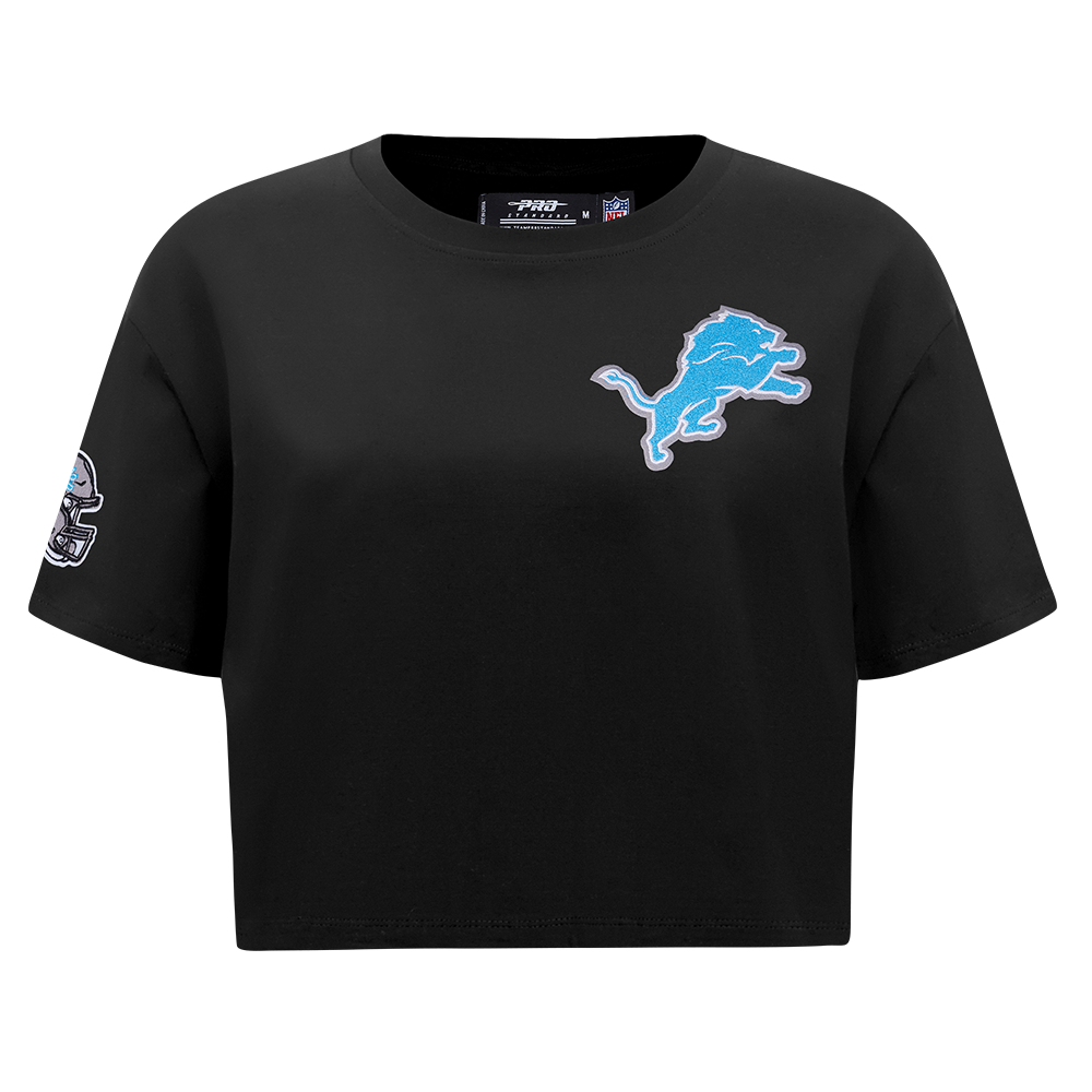 PLAYERA CROP NFL DETROIT LIONS MASH UP PARA MUJER