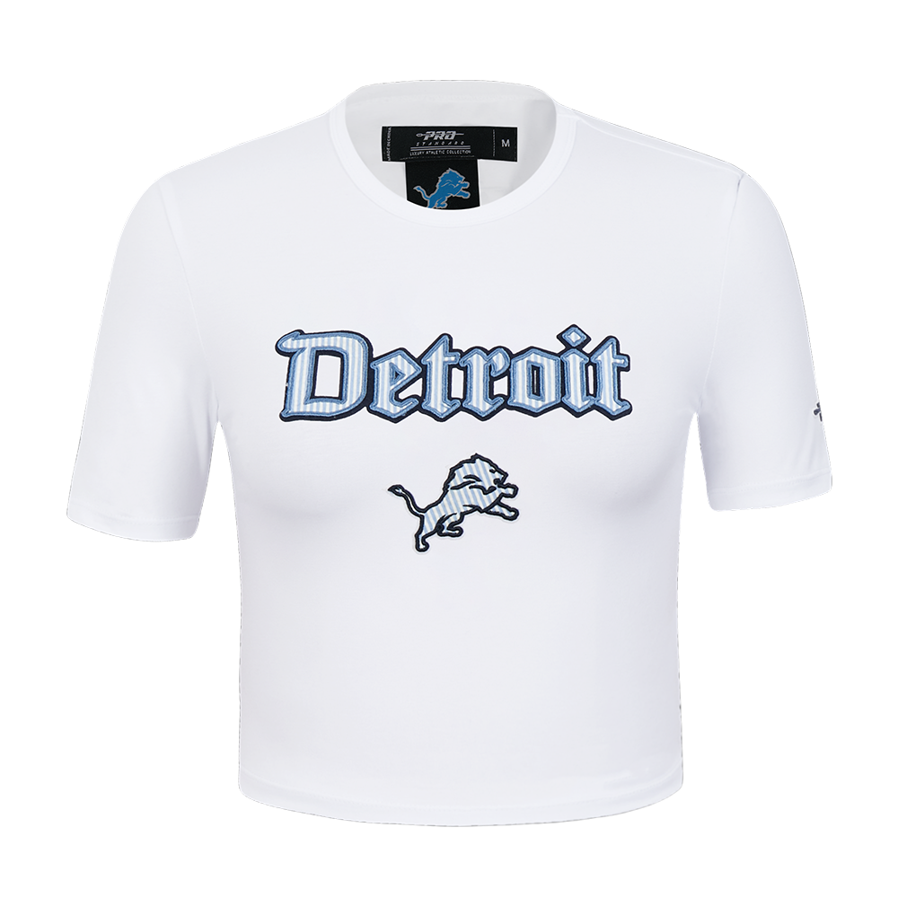 PLAYERA CROP NFL DETROIT LIONS COUNTRY CLUB PARA MUJER