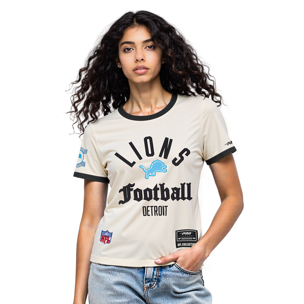 PLAYERA NFL DETROIT LIONS MODERN ORIGINALS PARA MUJER