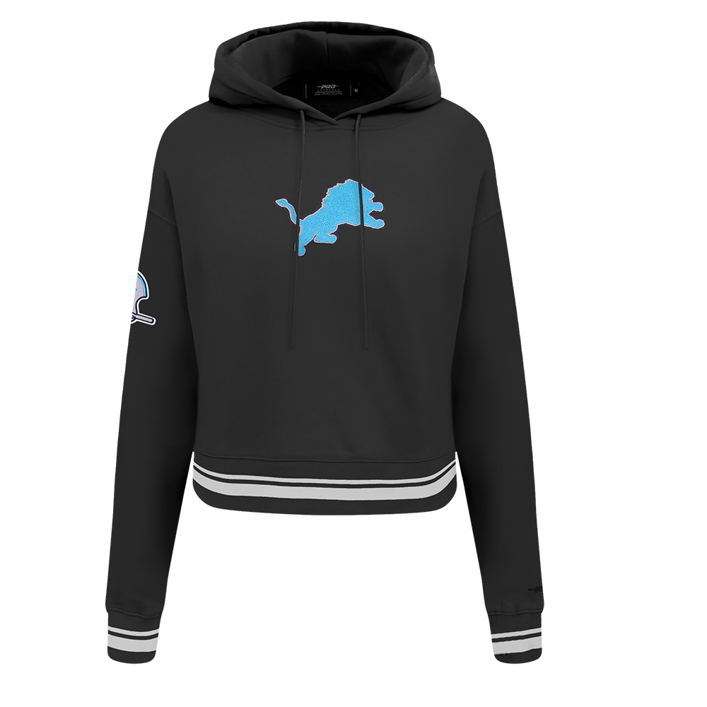 SUDADERA CON GORRO NFL DETROIT LIONS RETRO CLASSICS PARA MUJER