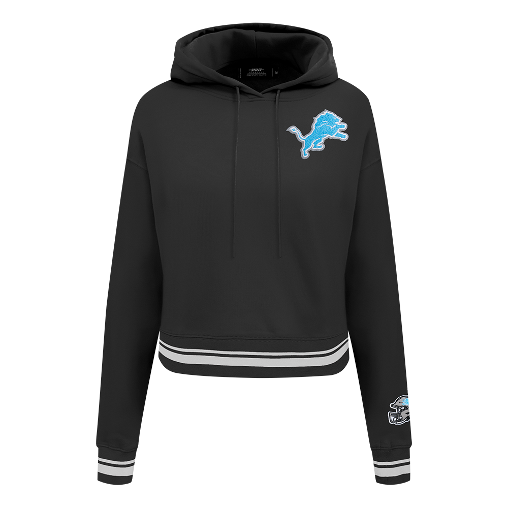 SUDADERA CON GORRO NFL DETROIT LIONS MASH UP PARA MUJER