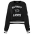 SUDADERA DE CUELLO REDONDO NFL DETROIT LIONS PEARLS PARA MUJER