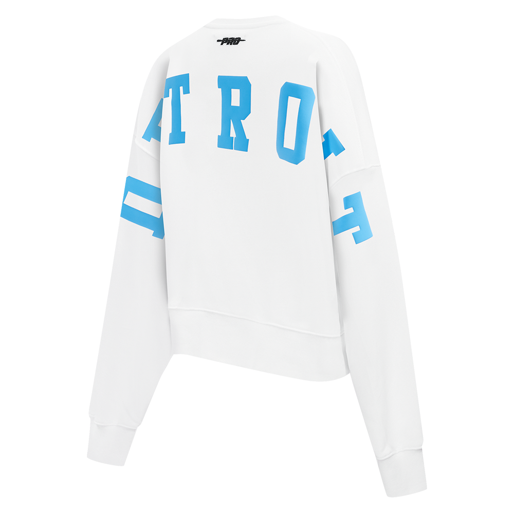 SUDADERA DE CUELLO REDONDO NFL DETROIT LIONS WINGSPAN PARA MUJER