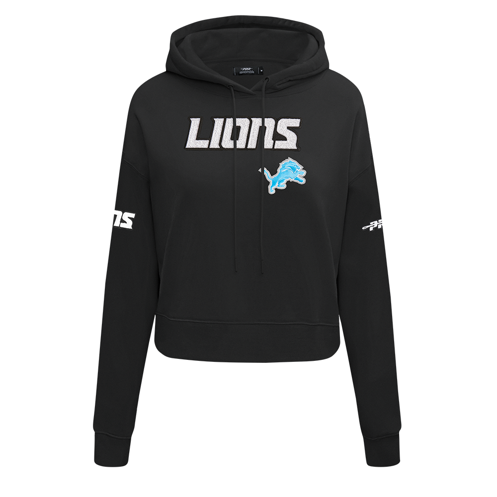 SUDADERA CON GORRO NFL DETROIT LIONS GAME DAY CLASSICS PARA MUJER