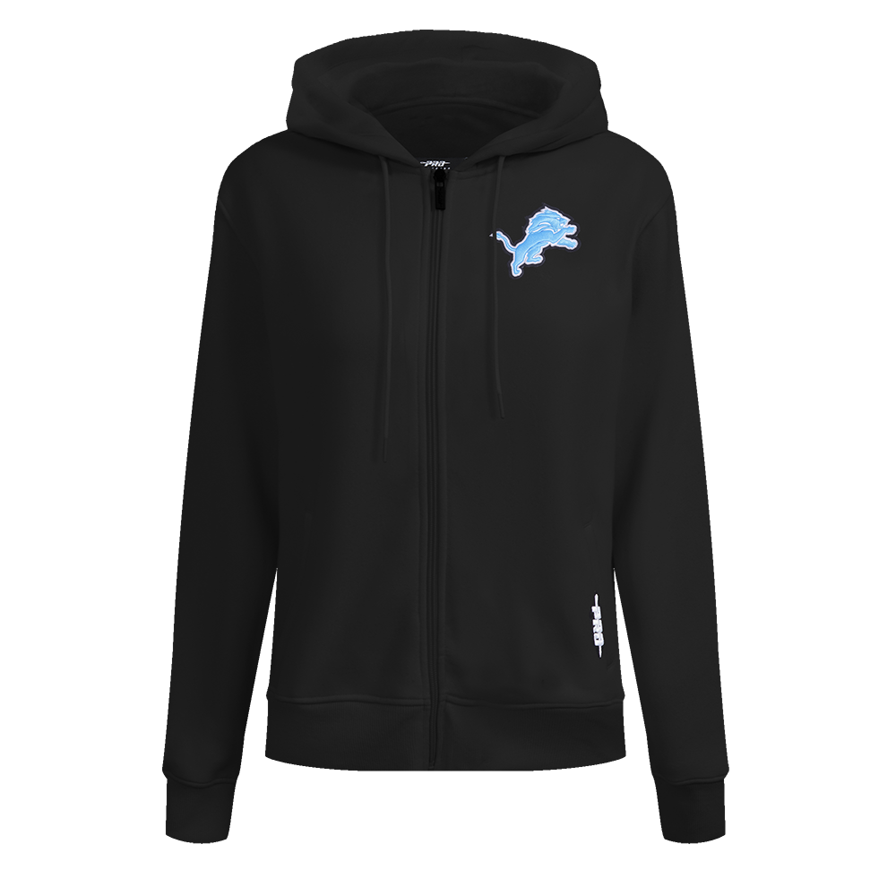 SUDADERA CON CIERRE NFL DETROIT LIONS CLASSIC ICON PARA MUJER