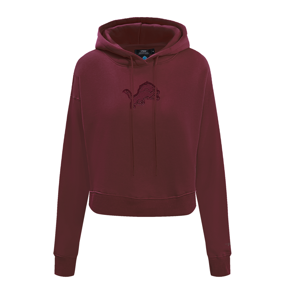 SUDADERA CON GORRO NFL DETROIT LIONS NEUTRAL PARA MUJER