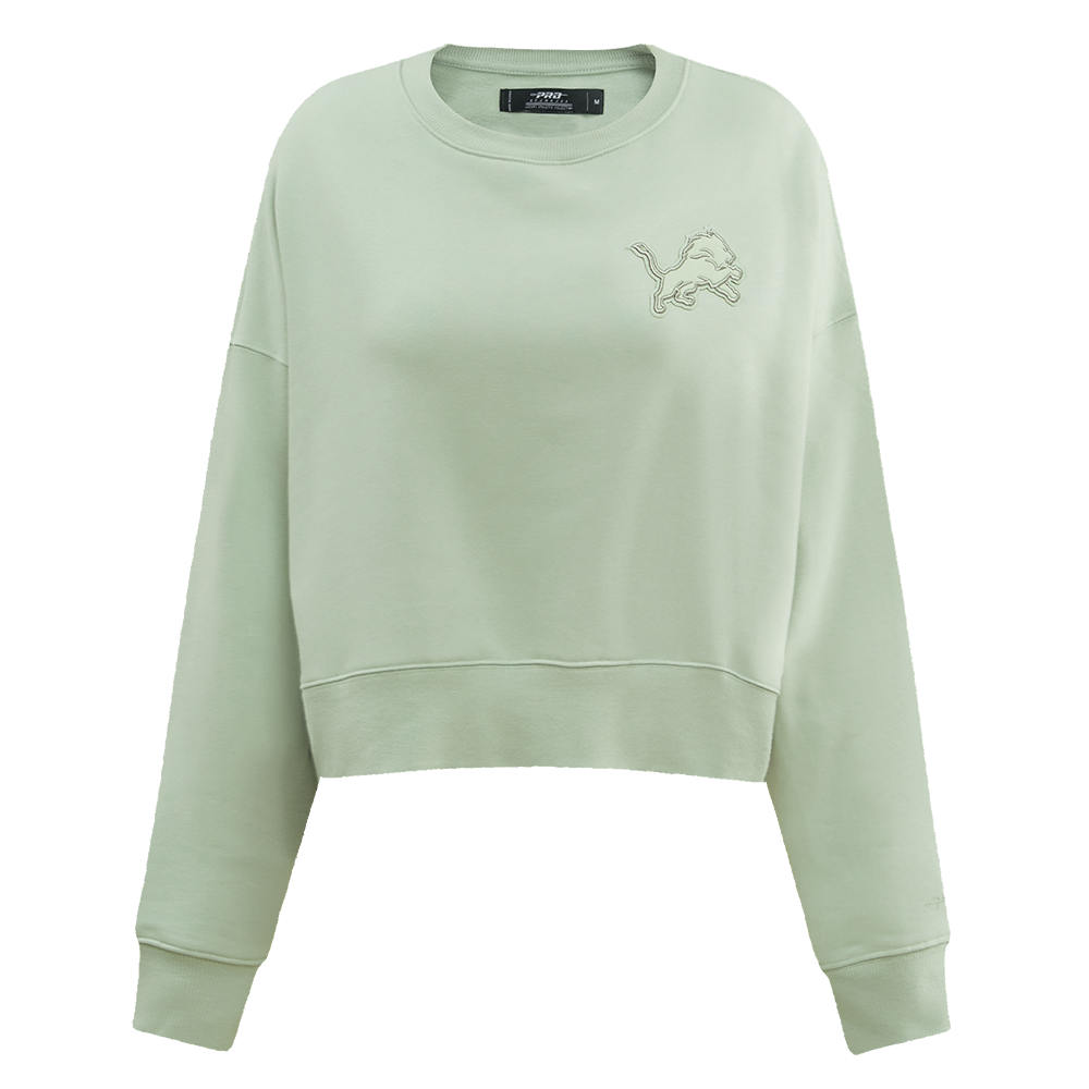 SUDADERA DE CUELLO REDONDO NFL DETROIT LIONS NEUTRAL PARA MUJER