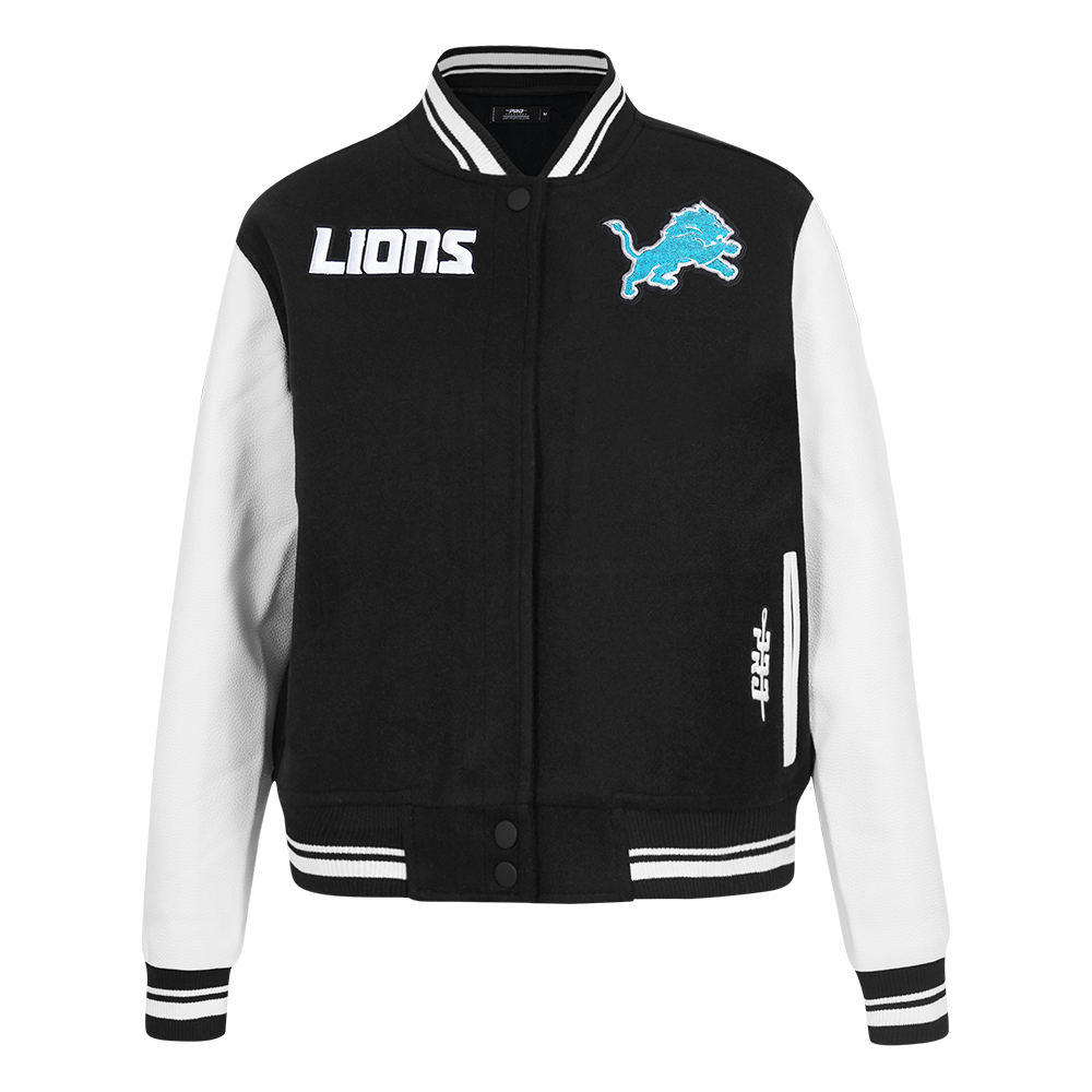 CHAMARRA UNIVERSITARIA NFL DETROIT LIONS GAME DAY CLASSICS PARA MUJER