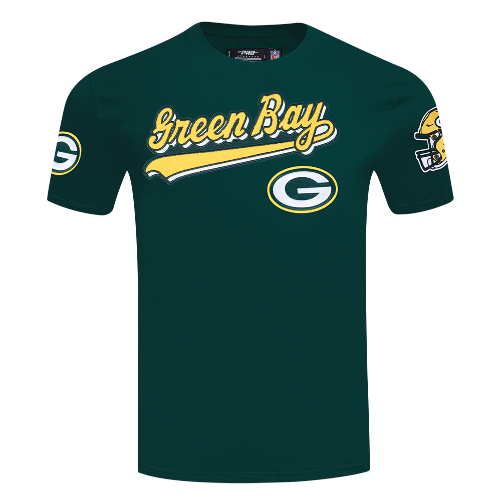 PLAYERA NFL GREEN BAY PACKERS SCRIPT TAIL