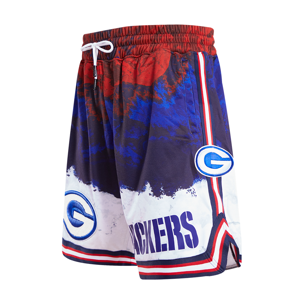 SHORTS DE BASQUETBOL NFL GREEN BAY PACKERS CLASSIC CHENILLE