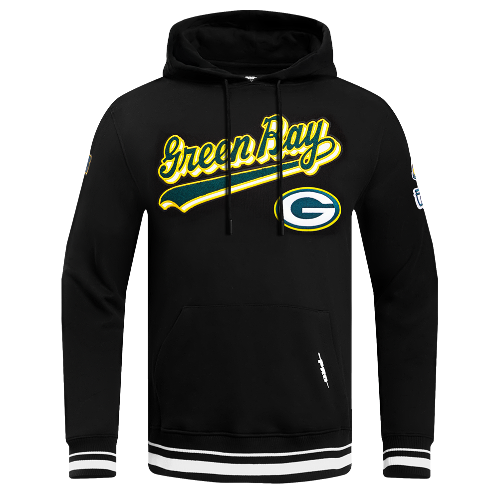 SUDADERA CON GORRO NFL GREEN BAY PACKERS SCRIPT TAIL