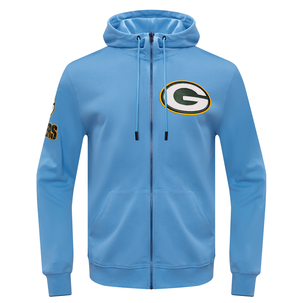 SUDADERA CON CIERRE NFL GREEN BAY PACKERS CLASSIC CHENILLE