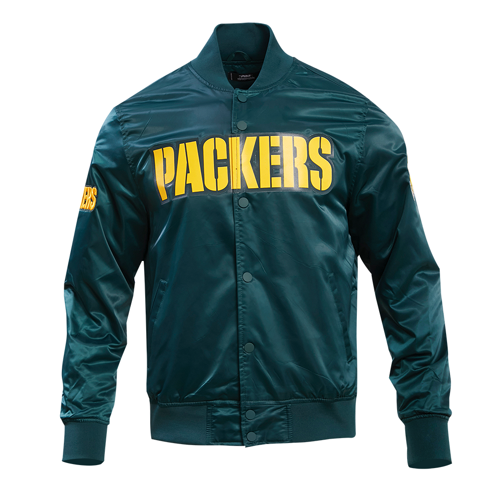 CHAMARRA DE SATÍN NFL GREEN BAY PACKERS CLASSIC SATIN