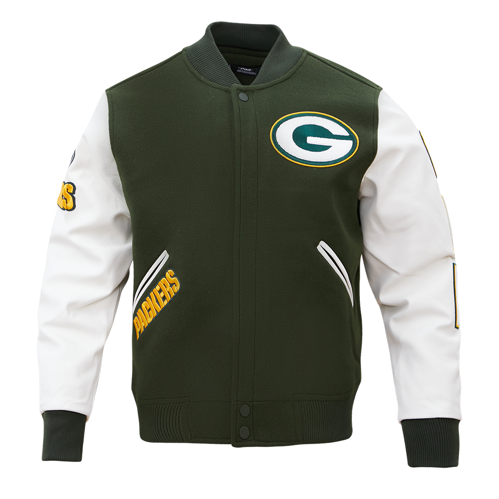 CHAMARRA UNIVERSITARIA NFL GREEN BAY PACKERS CLASSIC VARSITY