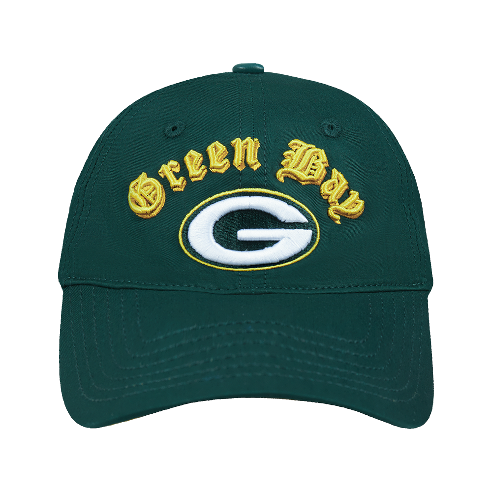 GORRA DAD HAT NFL GREEN BAY PACKERS OLD ENGLISH