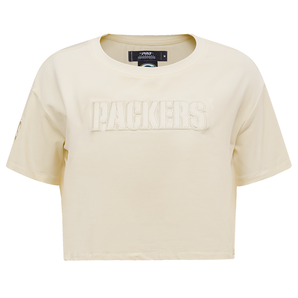 PLAYERA CROP NFL GREEN BAY PACKERS NEUTRAL PARA MUJER