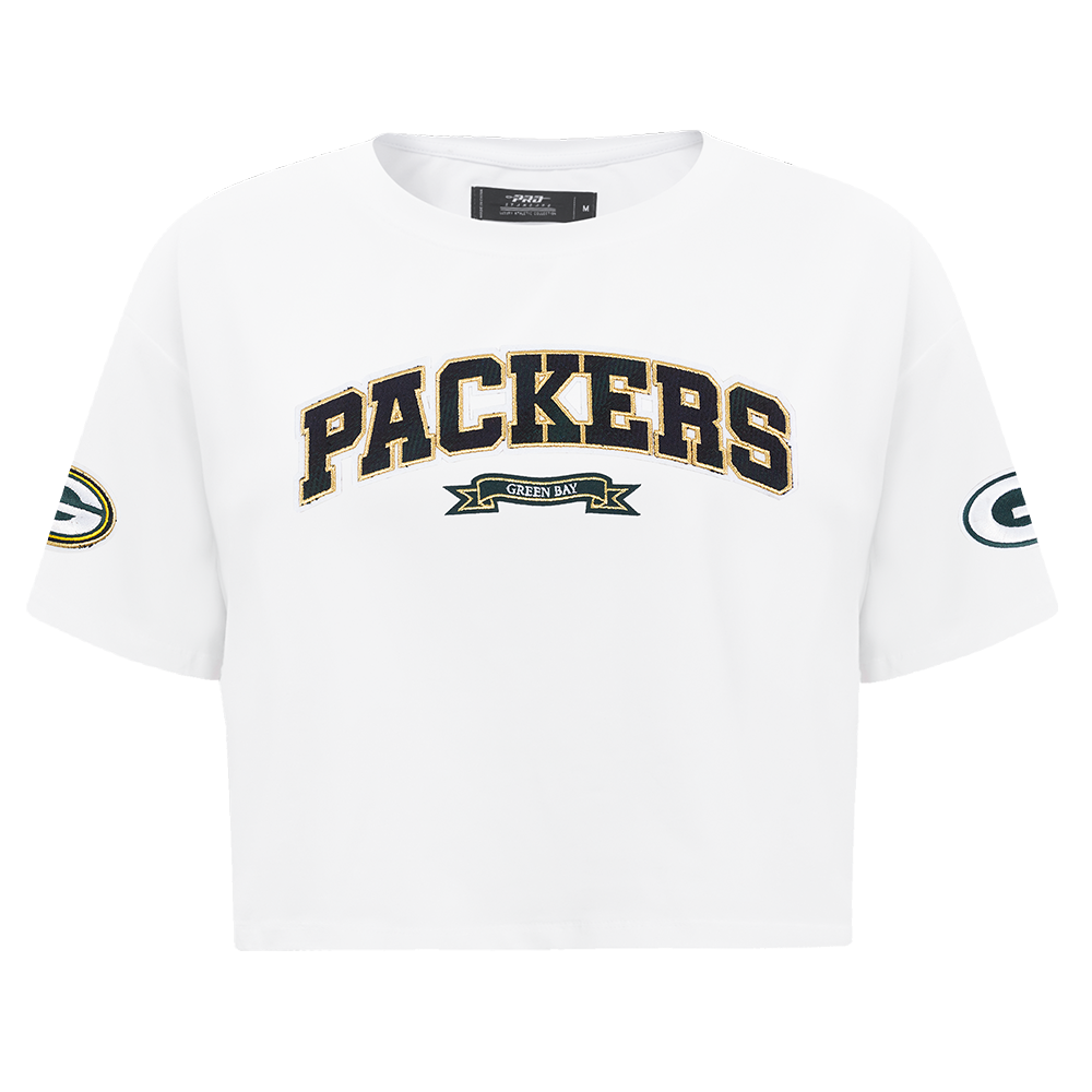 PLAYERA CROP NFL GREEN BAY PACKERS PRO PREP PARA MUJER
