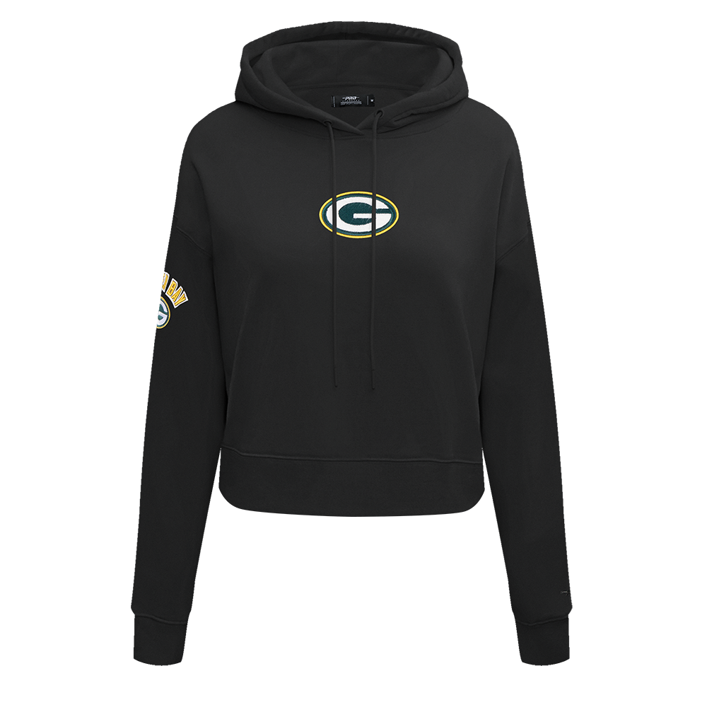 SUDADERA CON GORRO NFL GREEN BAY PACKERS CLASSIC CHENILLE PARA MUJER