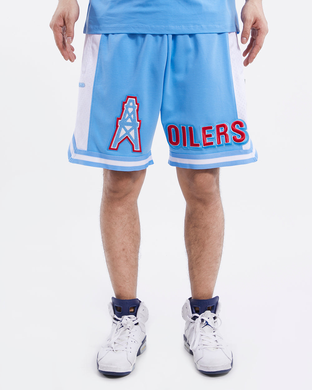 SHORTS DE ALGODÓN NFL HOUSTON OILERS RETRO CLASSICS