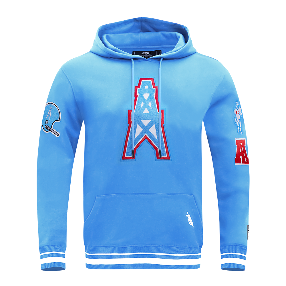 SUDADERA CON GORRO NFL HOUSTON OILERS RETRO CLASSICS