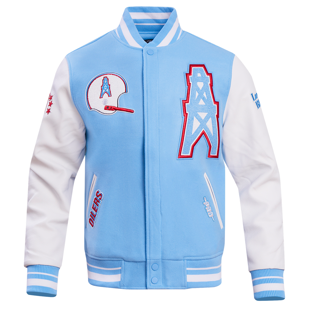 CHAMARRA UNIVERSITARIA NFL HOUSTON OILERS SMU