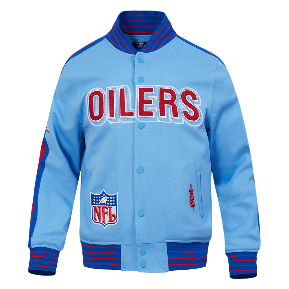 CHAMARRA NFL HOUSTON OILERS PRO GAME DAY JACKET