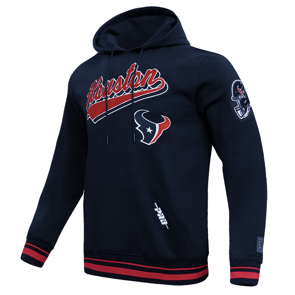 SUDADERA CON GORRO NFL HOUSTON TEXANS SCRIPT TAIL
