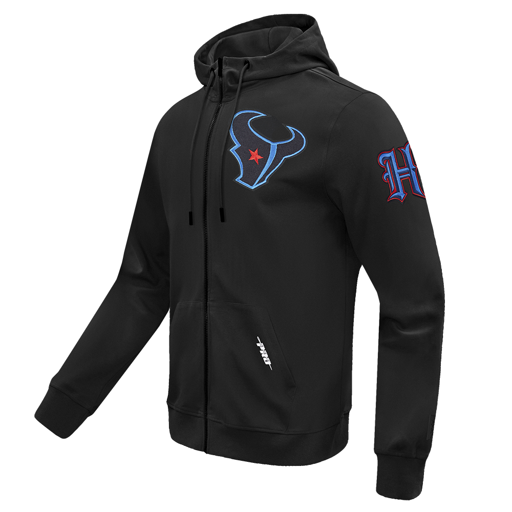 SUDADERA CON CIERRE NFL HOUSTON TEXANS CLASSIC CHENILLE