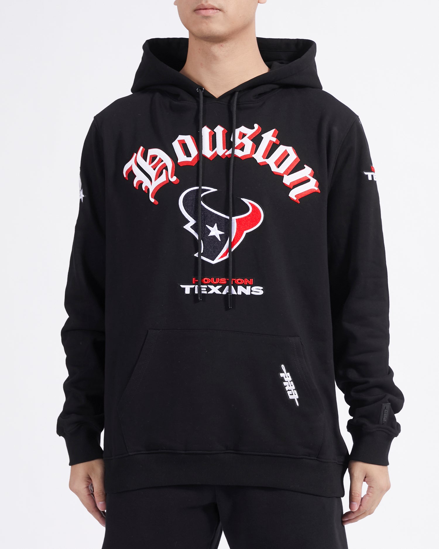 SUDADERA CON GORRO NFL HOUSTON TEXANS OLD ENGLISH